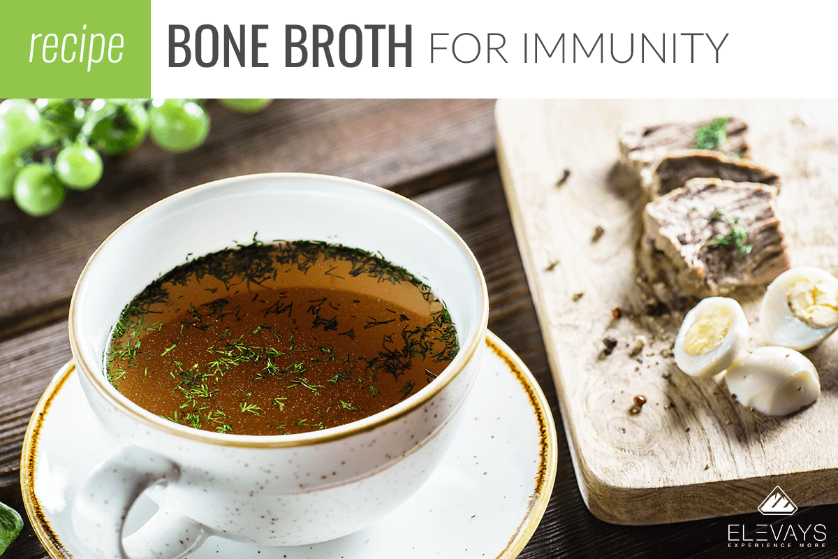 Elevays Bone Broth for Immunity Learn to heal leaky gut and support