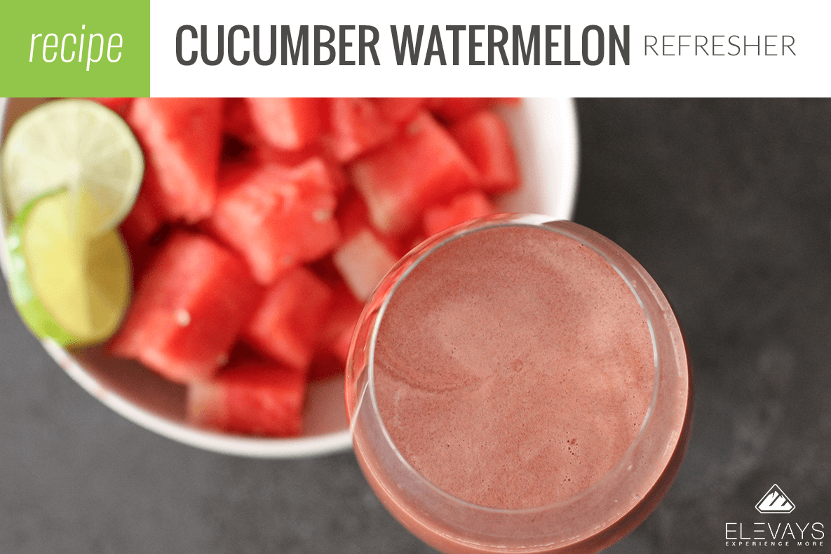 Cucumber Watermelon Refresher