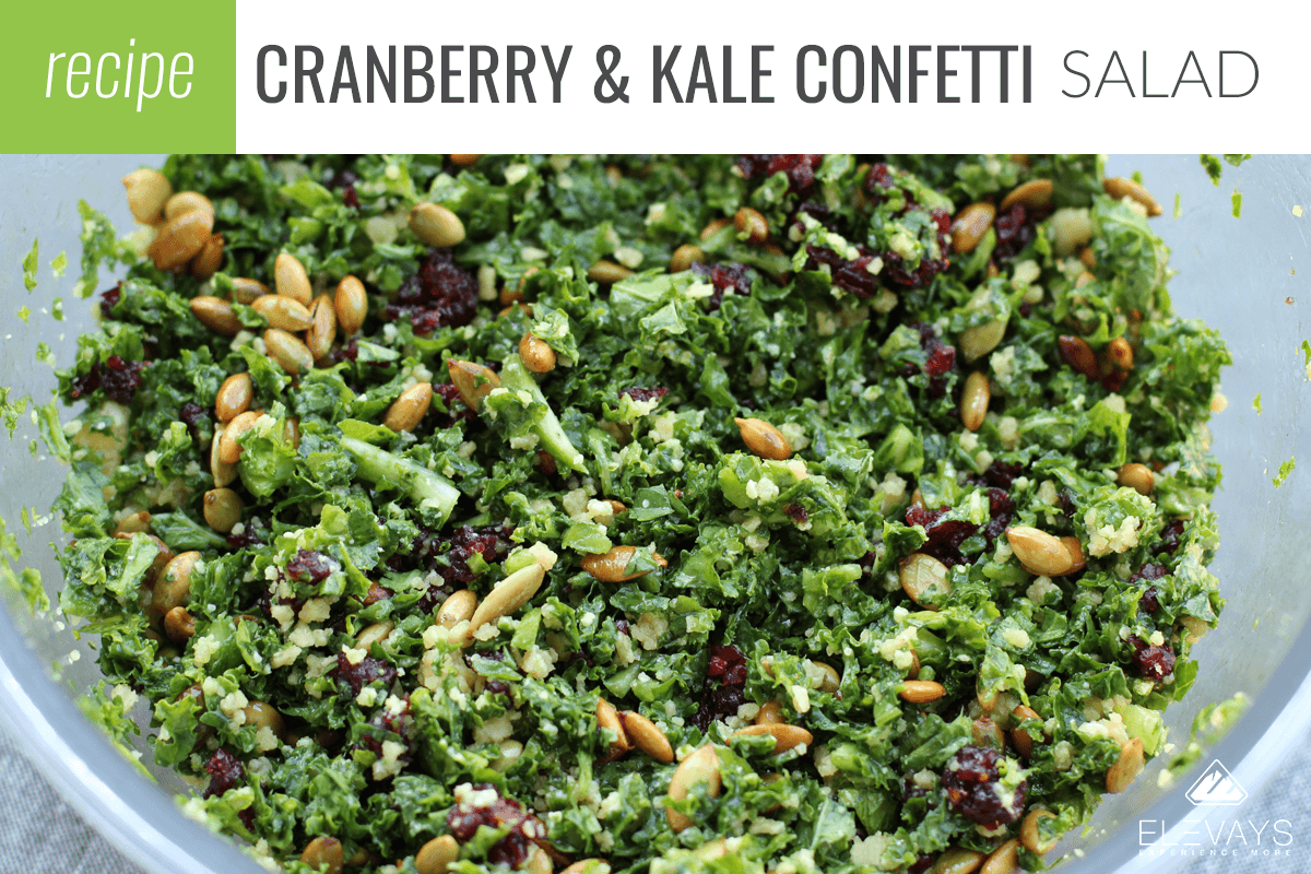 Cranberry & Kale Confetti Salad