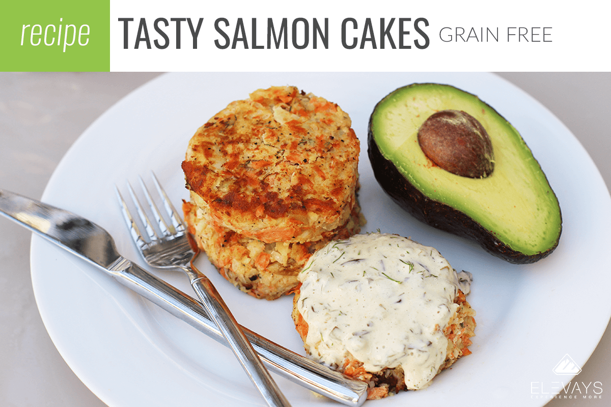 Tasty Salmon Cakes Grain Free