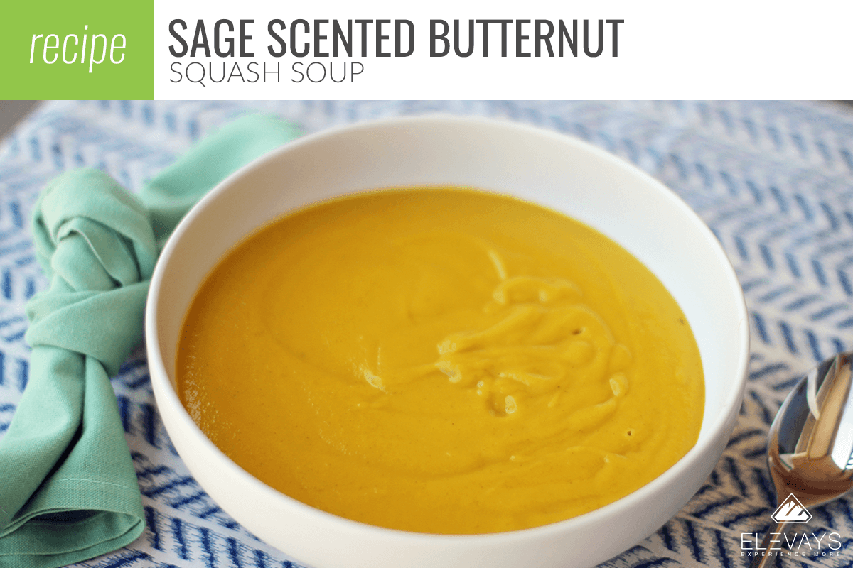 Sage Scented Butternut Squash Soup