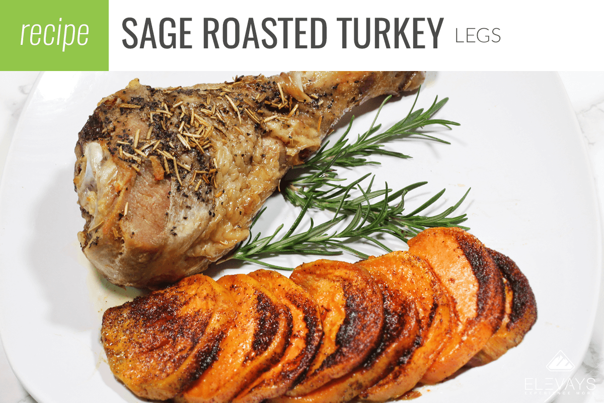 Sage Roasted Turkey Legs