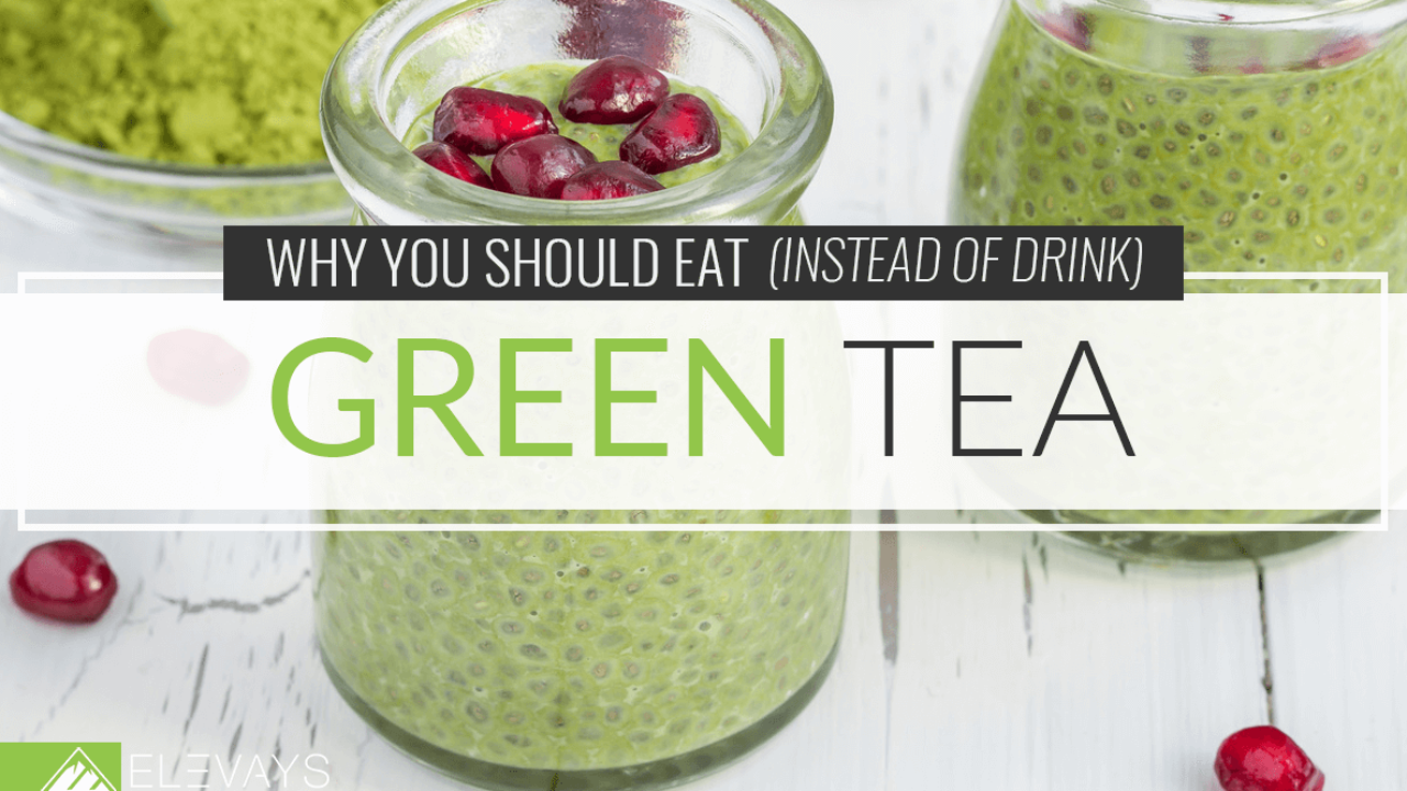 How to eat green tea