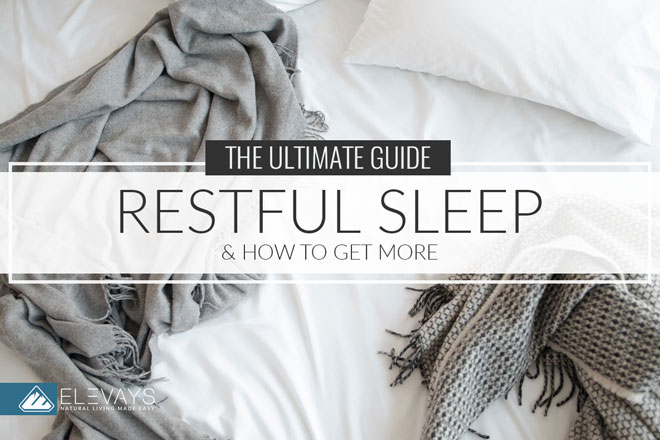 Getting consistent, restful sleep is a necessity, not a luxury. In this article we explore the best tips and research on how to get more deep sleep. #sleepbetter #healthylifestyle #naturalremedies