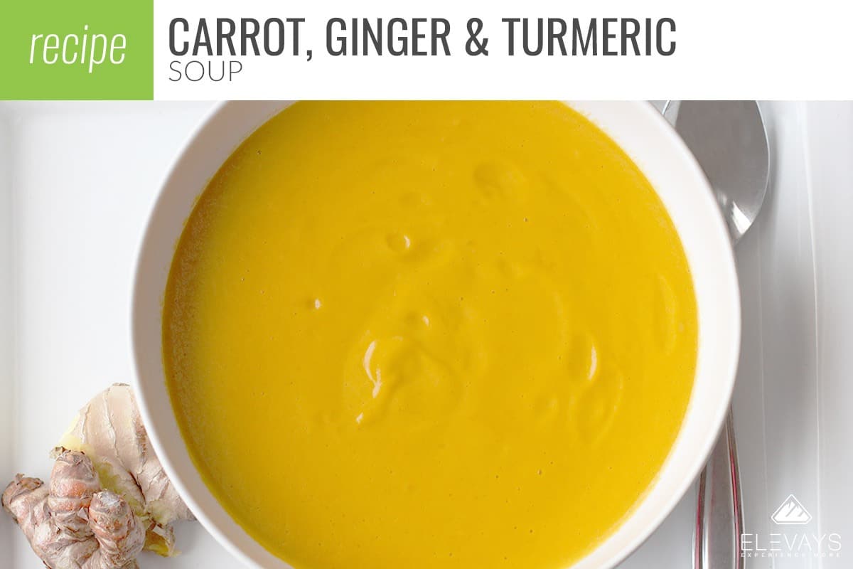 Carrot, Ginger and Turmeric Soup