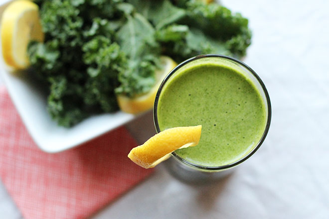Beautify with Ginger Kale Green Beauty Juice