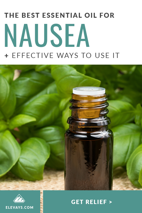 The Best Essential Oil for Nausea and How to Use It Pinterest Pin