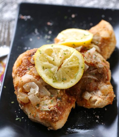 Easy Keto Meals Instant Pot Lemon Garlic Chicken
