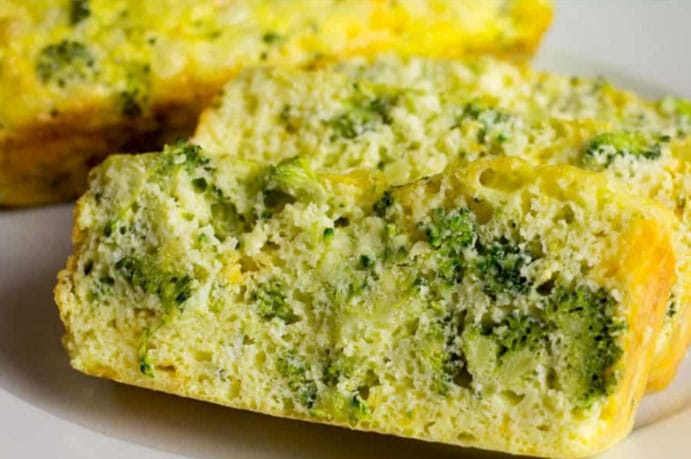 Keto Bread Broccoli Cheddar