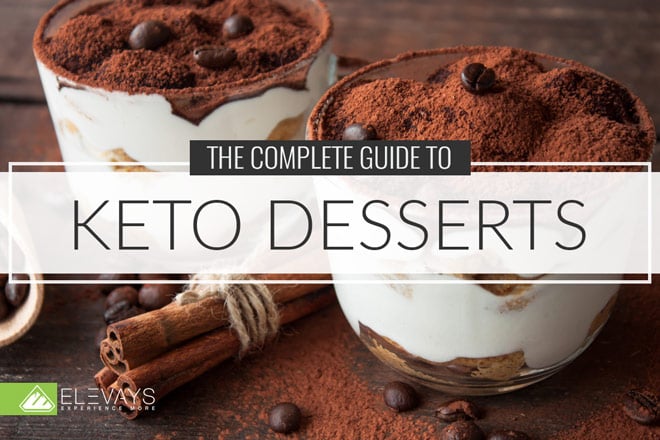 eating a dessert on keto diet