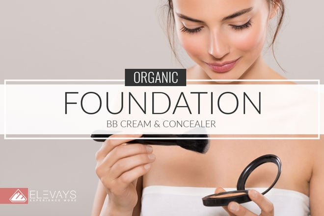 Discover the best organic foundation, bb cream, and concealer and say sayonara to dark under eyes, problem areas, and uneven skin tone the healthy way! These all-natural options beat out the conventional chemical soups by a mile. #beautytips #organicbeauty #cleanbeauty
