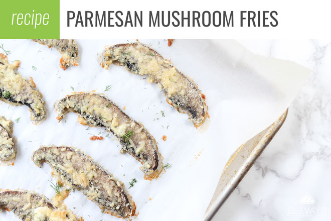 If you love mushrooms, fries, and cheese, say hello to your new favorite recipe. These parmesan mushroom fries are a delicious keto treat that can be easily made as a snack or dinner side. #healthymeals #keto