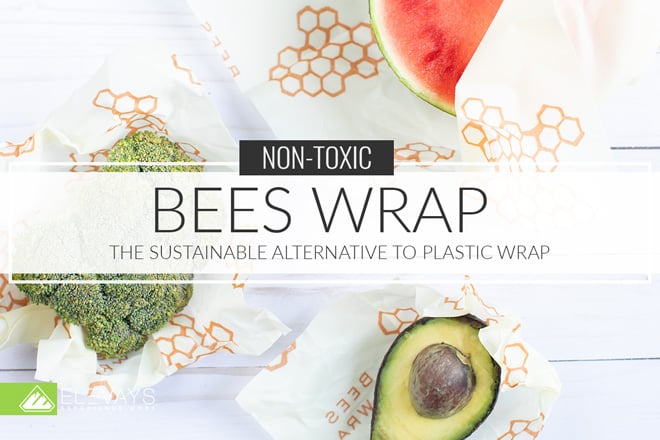 Plastic wrap, sandwich baggies, and aluminum foil have toxic chemicals that are terrible for our bodies and terrible for our environment. Bee’s Wrap is the plastic-free storage alternative that is compostable, reusable, and non-toxic! #chemicalfree #nontoxic #healthyhome