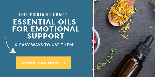 Essential Oils for Emotional Support Download Chart
