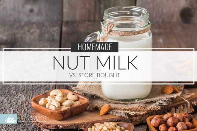 Homemade Nut Milk Vs. Store Bought