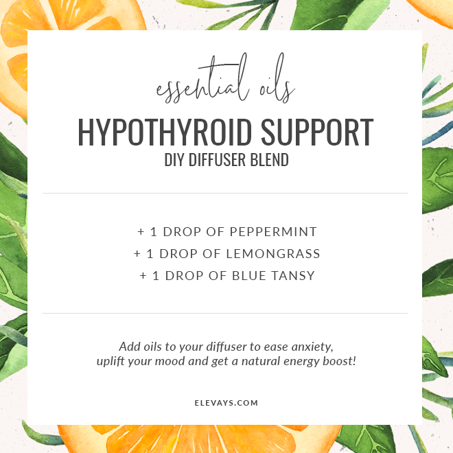 Diffuser Blend for Hypothyroid Support - Boost Energy & Uplift Your Mood